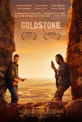 Goldstone  Poster with Hanger