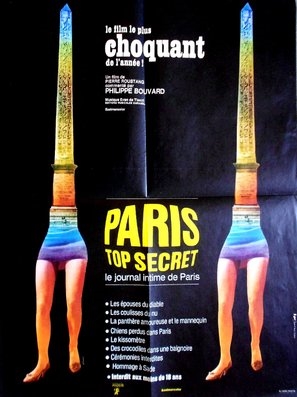 Paris top secret Poster with Hanger