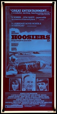 Hoosiers Poster with Hanger