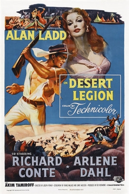 Desert Legion Wooden Framed Poster