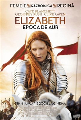 Elizabeth: The Golden Age Poster with Hanger