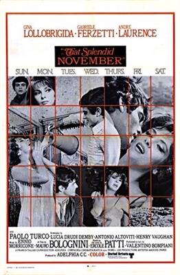 Un bellissimo novembre Poster with Hanger