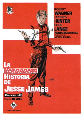 The True Story of Jesse James Wooden Framed Poster