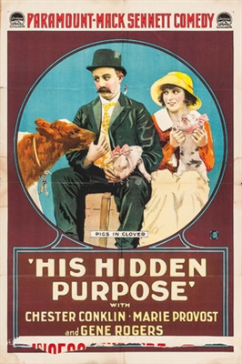 His Hidden Purpose Wooden Framed Poster