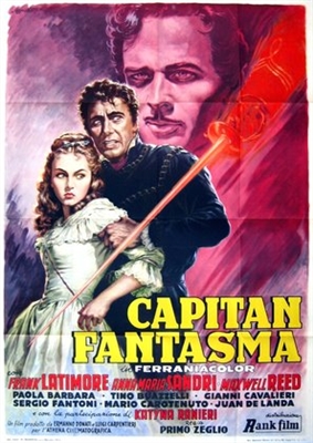 Capitan Fantasma Wooden Framed Poster