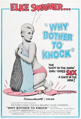 Don't Bother to Knock Canvas Poster