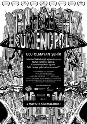 Ekümenopolis: Ucu Olmayan Sehir Wooden Framed Poster