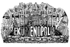 Ekümenopolis: Ucu Olmayan Sehir Wood Print