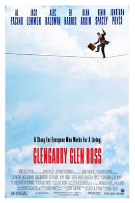 Glengarry Glen Ross Wooden Framed Poster