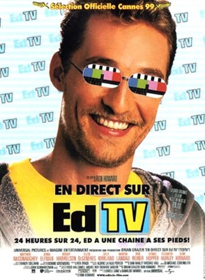Ed TV Wooden Framed Poster