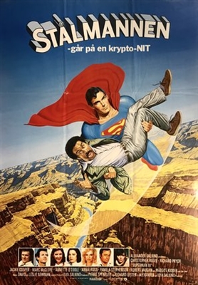 Superman III Canvas Poster