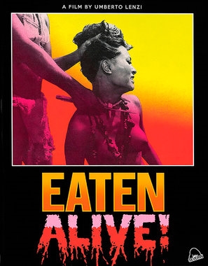 Mangiati vivi! Wooden Framed Poster