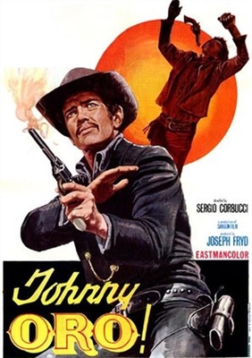 Johnny Oro Wooden Framed Poster
