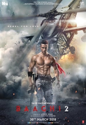 Baaghi 2 Poster with Hanger