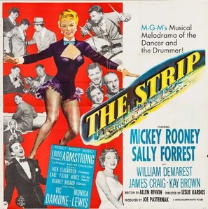 The Strip Metal Framed Poster