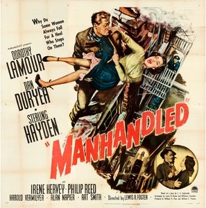 Manhandled poster