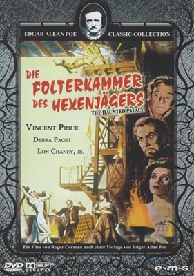 The Haunted Palace Wooden Framed Poster