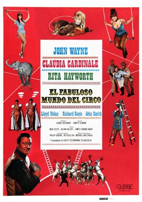 Circus World Canvas Poster