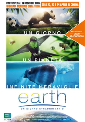 Earth: One Amazing Day Poster with Hanger