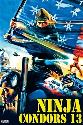 Ninjas, Condors 13 Wooden Framed Poster