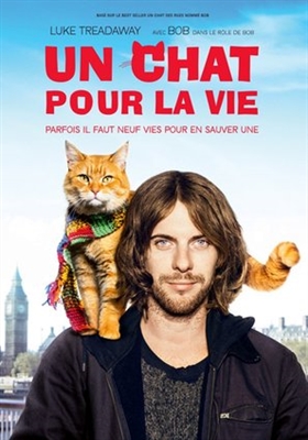 A Street Cat Named Bob  Metal Framed Poster