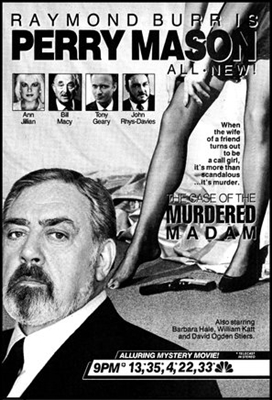 Perry Mason: The Case of the Murdered Madam tote bag #