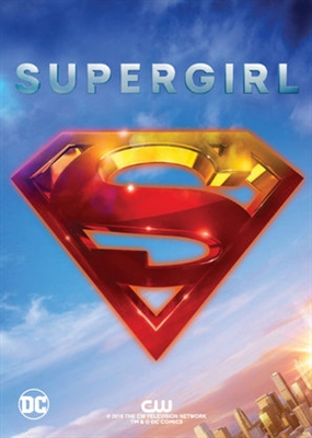 Supergirl Wooden Framed Poster