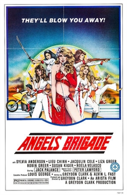 Angels' Brigade Wooden Framed Poster