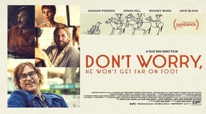 Don't Worry, He Won't Get Far on Foot Wooden Framed Poster