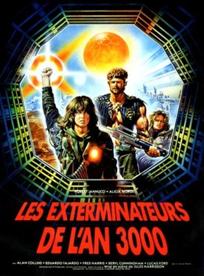 Exterminators of the Year 3000 Metal Framed Poster