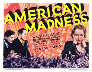 American Madness Wooden Framed Poster