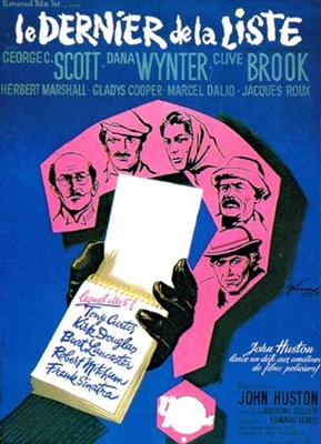 The List of Adrian Messenger poster