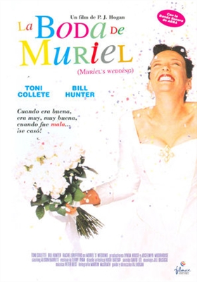 Muriel's Wedding Poster with Hanger