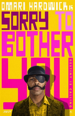 Sorry to Bother You poster