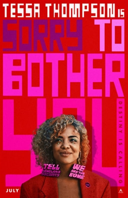 Sorry to Bother You Canvas Poster