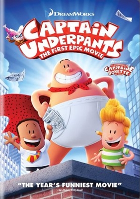Captain Underpants Canvas Poster