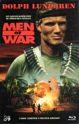 Men Of War Wooden Framed Poster
