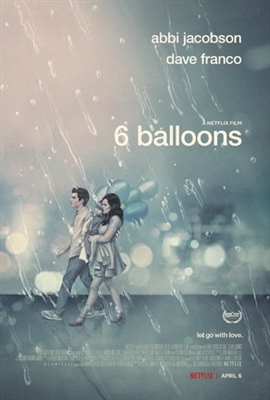 6 Balloons Poster with Hanger