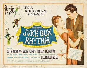 Juke Box Rhythm Wooden Framed Poster