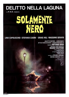 Solamente nero Poster with Hanger