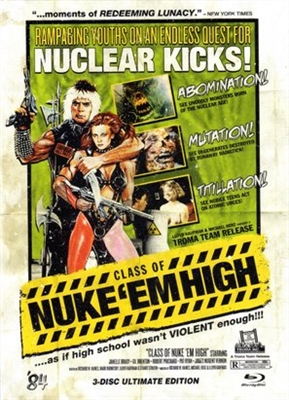 Class of Nuke 'Em High Poster with Hanger