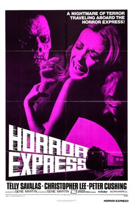 Horror Express Metal Framed Poster