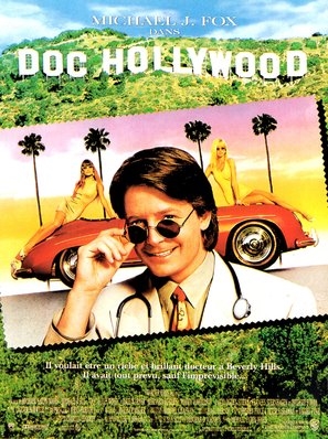 Doc Hollywood Wooden Framed Poster