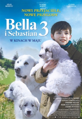 Belle et Sébastien 3, le dernier chapitre Wooden Framed Poster