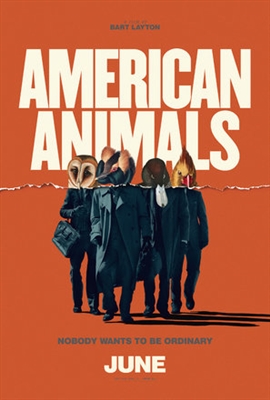 American Animals Wooden Framed Poster