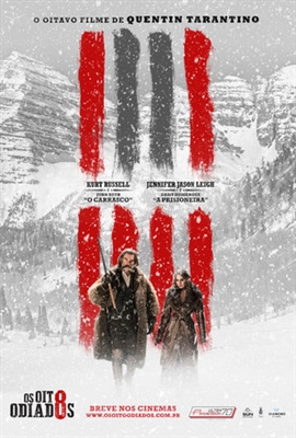 The Hateful Eight Wooden Framed Poster