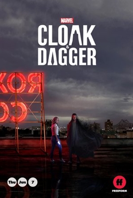 Cloak &amp; Dagger Wood Print