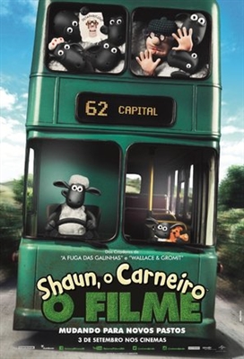 Shaun the Sheep  Poster with Hanger