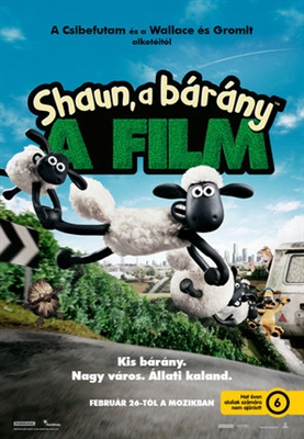 Shaun the Sheep  Poster with Hanger