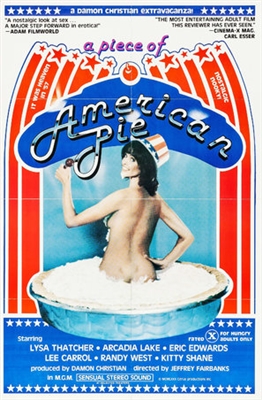 American Pie Wooden Framed Poster